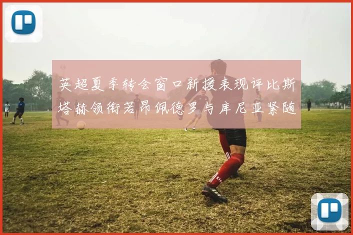 英超夏季转会窗口新援表现评比斯塔赫领衔若昂佩德罗与库尼亚紧随其后